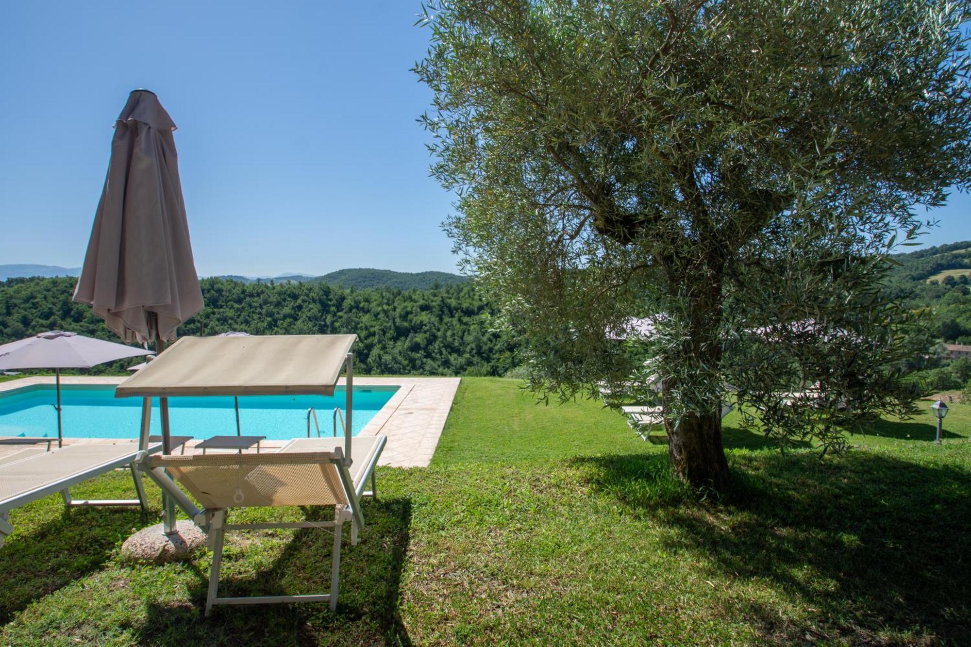Antica Residenza Montereano Villa Gubbio Luaran gambar