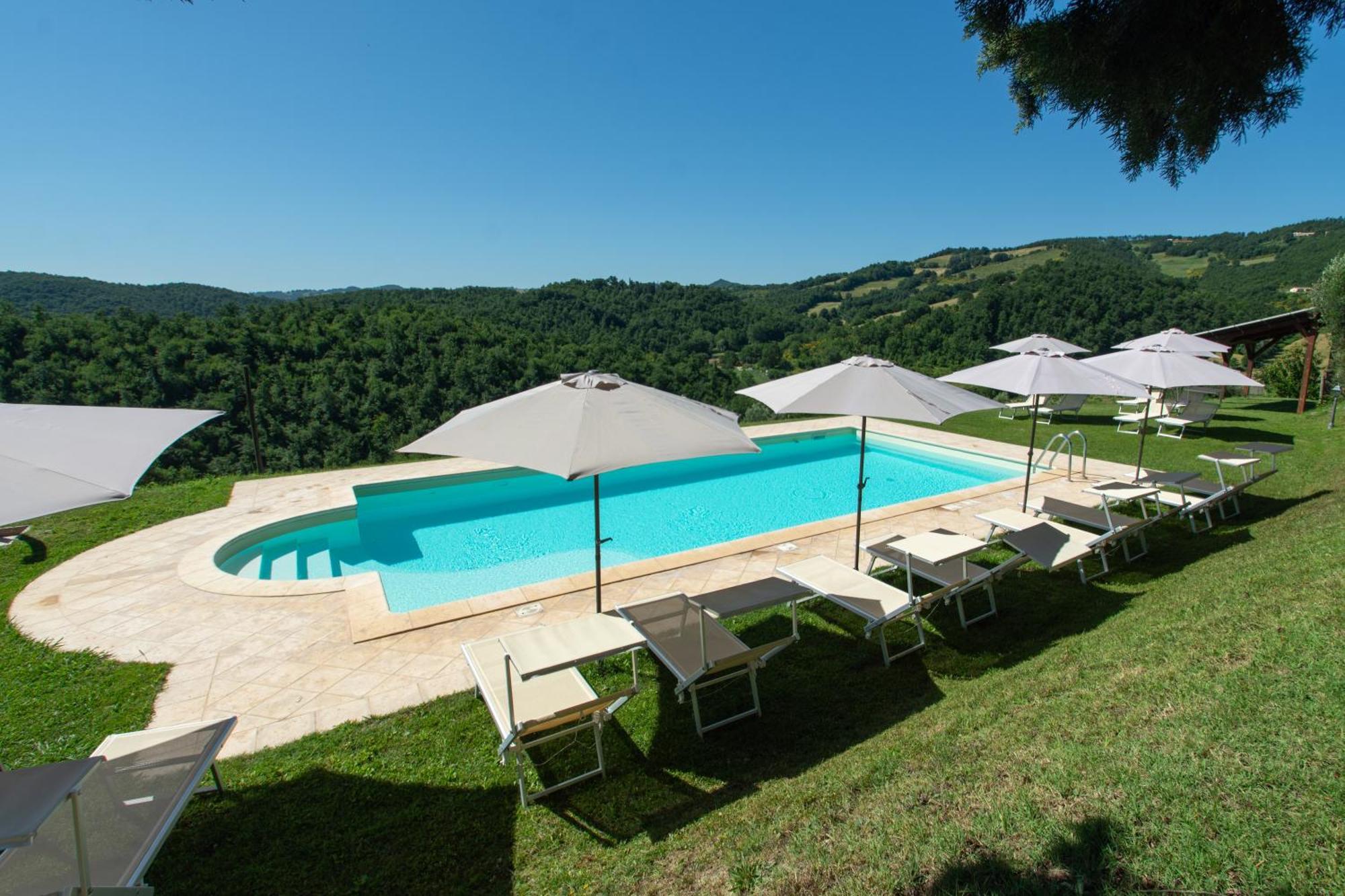 Antica Residenza Montereano Villa Gubbio Luaran gambar