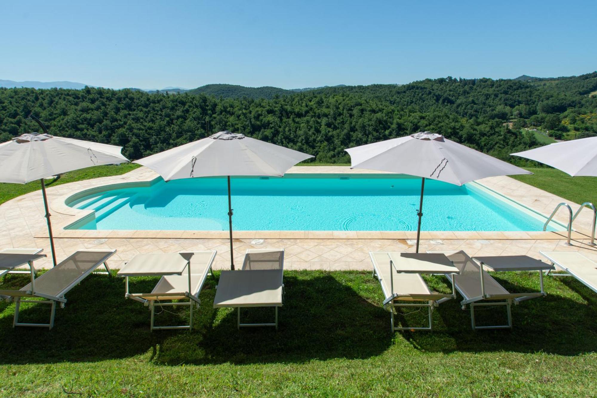 Antica Residenza Montereano Villa Gubbio Luaran gambar